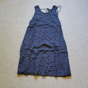 Gap colored polka dots dress, flowy tank style Medium with pockets